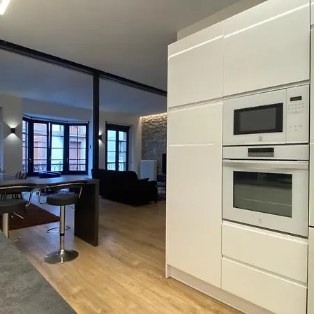 Apartamento Espacioso En El Corazon De Apartmán Gijón